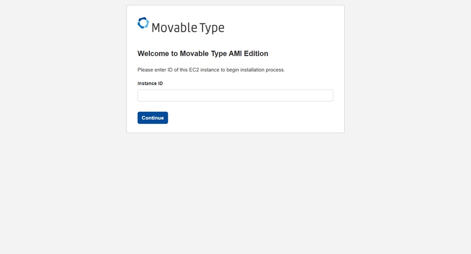 Welcome to Movable Type AMI Edition